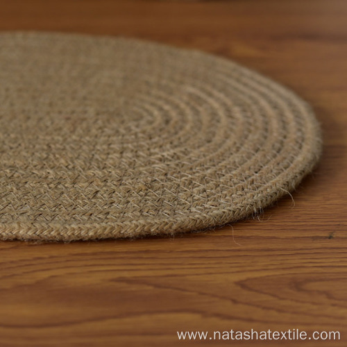 anti-slip Jute flax wholesale coffe mat